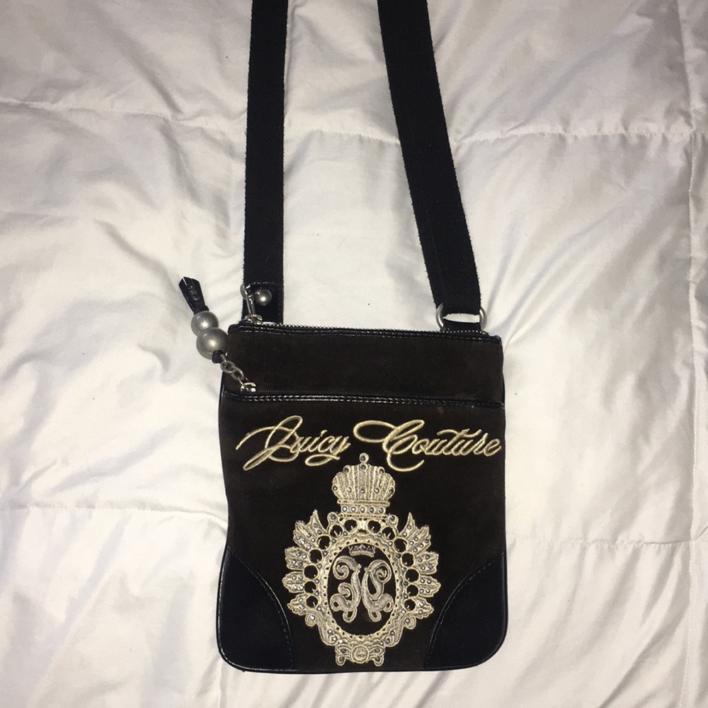 JUICY COUTURE black cross body purse